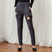 사입자mall F875 원메이비기모팬츠 배기팬츠 기모 밴딩바지