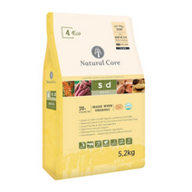 네츄럴코어 전연령 에코4 유기농 70% 슬림다운 강아지사료, 5개, 5.2kg
