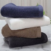 50장 데일리호텔수건 40수 코마사 130g 무형광 모닝 수건 타올, 모닝-클래식블루
