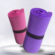 필라테스매트 홈트매트 요가매트 1.5cm 울트라 두꺼운 요가 무릎 패드 미끄럼 방지 폼 매트 피트니스 필라, 01 Black