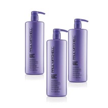 폴미첼 플래티넘 블론드 퍼플 샴푸 포 염색 탈색 모발 1L Paul Mitchell Platinum Blonde Purple Shampoo, 3개