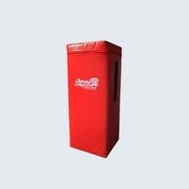 스칸다 사각백 미니(마블스펀지)징검다리 사각매트 빨, 빨강