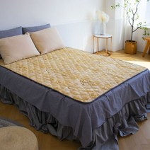 효성 프리미엄 전기요 탄소 무전자계 전기요 1500x2000 1000x2000 고온설정 진드기 방지 캠핑 타이머조절, 중 1000 X 2000 mm