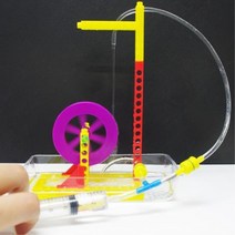 초등과학 물이동 수차원리 물레방아만들기 실험 저학년 물에너지 엄마표 발전기 키트