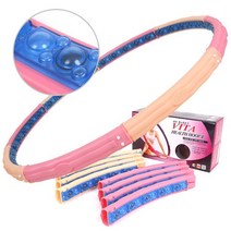 PHV40010W 훌라후프 2.6kg 무거운 조립식 상급/전문가 뱃살빼기