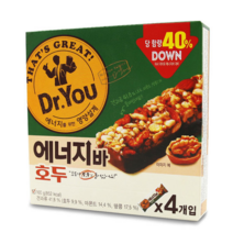 닥터유 에너지바 호두 컴팩트, 160g, 10개