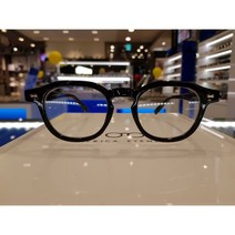 블루라이트 차단렌즈포함 모스콧 램토쉬 스타일뿔테 블랙