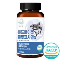 콘드로이친_글루코사민_순수한줌_1000mg, 60정, 1개