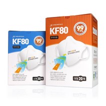 3Q마스크 KF94 KF80 20매 새부리형 대형 소형 비말차단 개별포장, 3Q KF80플러스 소형(개별포장20매)