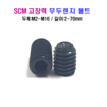 SCM 고장력 무두렌지 볼트 M2x4mm, 1개