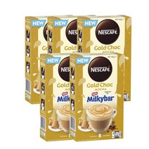 네스카페 골드 초코 모카 네슬레 밀키바 8개입 Nescafe Gold Choc Mocha Nestle Milkybar, 5팩