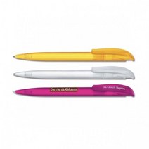 독일SENATOR 챌린저소프트클리어 볼펜 홍보물제작 소량주문 100개, 랜덤