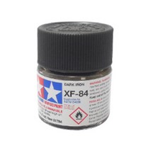 (81784) 타미야 아크릴 도료 XF-84 다크 아이언 무광 10ml