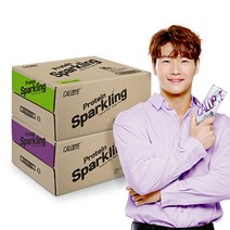 칼로바이 프로틴 스파클링 48개입 혼합세트 김종국 단백질 보충제 락토프리 무설탕 탄산음료 레몬라임 24캔+포도 24캔, 240ml, 1세트