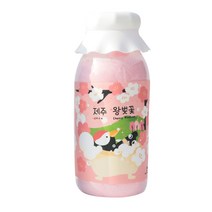 제주담은 유아 아기 거품 입욕제 목욕제, 제주 왕벚꽃_1개