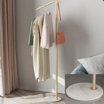 골드 스탠드 행거 받침 화이트 원룸 자취방 기역자 금속행거 견고한