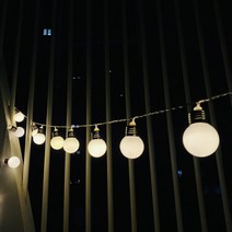 빅볼 알전구 줄조명 감성 캠핑전구 파티라이트 10구, 옵션5(기본형+점멸6M40구)