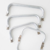퀼팅맘 파우치 클러치백 알루미늄휠 가방프레임 가방/파우치, 1개, 27cm
