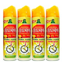 산도깨비 홈토피아 모기 살충제 에어졸 400mL X 4개, 오렌지4개