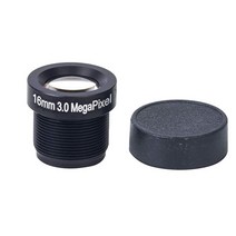 Xenocam HD 5.0메가픽셀 25mm IR CCTV 렌즈 1/2인치 HD IP AHD CCTV 카메라 렌즈 F2.4 M12 마운트 고정 아이리스 최대 50m 긴 시야 거리, 16mm