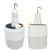 [쏠라믹스] 태양광 캠핑랜턴 (B) 파워뱅크 충전조명 텐트 차박 조명등, 1개