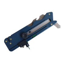 Creative Protable Carbon Atoms Glass Cutting Knife Multi-Functional Ceramic Tile Plastic Simple Styl, [01] Blue