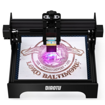 레이저 각인기 스텐 나무 가죽 이니셜 조각기 플로터, T1 Pro 각인기 전력 15W