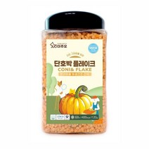 주오 강아지 간식 단호박 플레이크 120g, 1개