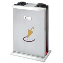 업소용 우산 자동 포장기 2구 커버 빗물 비닐 호텔, 상세 페이지 참고, B 타입 (블랙)