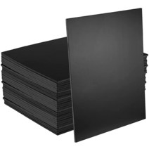 SHEUTSAN 30팩 8 x 10 3/16인치 블랙 폼 보드 20x25x0.5cm 코어 백킹 배경 웨딩 사인 홈 오피스 장식 DIY 공예 프레젠테이션 USA 미국