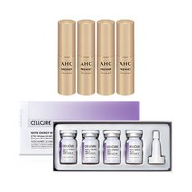 AHC 프리미어 앰플 밤 9g x4 + 셀큐어 기미멜라앰플 2X 7ml x4_M, 상세페이지 참조