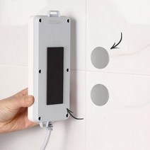 접착식 강력 자석 철판 원형 고무 자석 스티커 붙이는 잘라쓰는 테이프, 원형4p