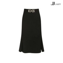 JJ지고트 메탈 장식 슬릿 머메이드 스커트 GM3A0SK12