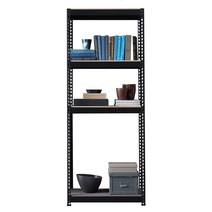 [디디지메이트]스피드랙 4단 선반 모음 스탠드선반, 600x600x1200/4단(블랙)