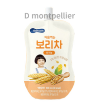 베베쿡 처음먹는 유기농 보리차, 100%유기농 보리맛, 120ml, 480개