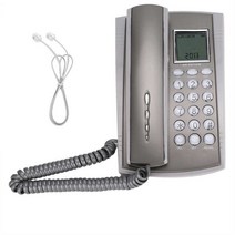 전화기 무선 유선 집 일반 사무실 벽걸이 가정용 엔틱 abs with 스피커 음성 녹음기 caller id display for home office 호텔 telefono, 없음