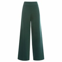 샵앤 벨로이 여성 루즈핏 와이드 캐시미어 밴딩 무지 니트 팬츠 FR.B-WPT-1621-카키