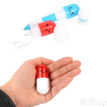 귀여운 알약 캐릭터 선물용 판촉 홍보용 행사 볼펜, 기본형