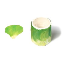 레디코 꽃 잎 마스킹 테이프 디자인 종이 롤 스티커 다꾸 diy 봄 벚꽃 감성 다이어리 꾸미기 용품 아트 장식 재료, 연두색(사은품증정)