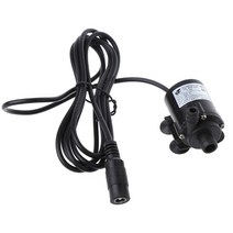 유압 모터 감속 DC 12V 태양 광 발전 순환 워터 펌프 브러시리스 수족관 연못 잠수정 200L/H, 1개