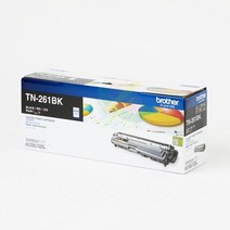 Brother 정품 TN-261BK 검정 HL-3150CDN HL-3170CDW MFC-9140CDN, 1개