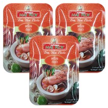 메이플로이 똠양꿍 페이스트 50g x 3개 태국스프분말 Mae Ploy Tom Yum Paste, 1개