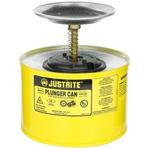 미국발송 플런저 디스펜싱 캔 2 쿼트 (2L) 스틸163999, Yellow, Yellow