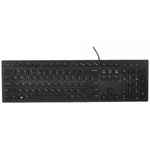 새상품 택있음 델 KB216BKUS 블랙 슬림 USB 유선 PC 데스크탑 키보드