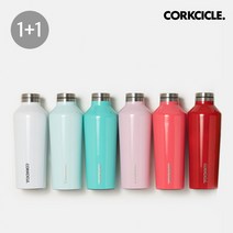 [콕시클] 1+1 캔틴 보온보냉 텀블러 270ml+270ml, 캔틴270ml:핑크 / 캔틴270ml:레몬에이드