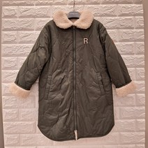 [레노마키즈] ** 대박 대박 상품!! ** 가볍고 편안하고 따뜻한 아동 주니어 취향 뽀글이로 입고 패딩으로 입는!! 리버시블 롱 점퍼 R2141F004