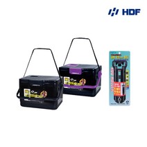 [인수상회] 해동 HB-1127 에깅스페셜 아이스박스 9L+로드거치대 셋트, 블랙+로드거치대 1개