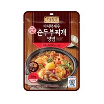 오뚜기 바지락새우순두부찌개양념90g, 왕도매 1, 90g