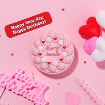 메리몽드 해피 유어데이 쿠션 02 바닐라, 02바닐라, 1개, 색상