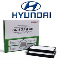 초미세먼지 에어컨필터 현대차, H21_코나, 1개